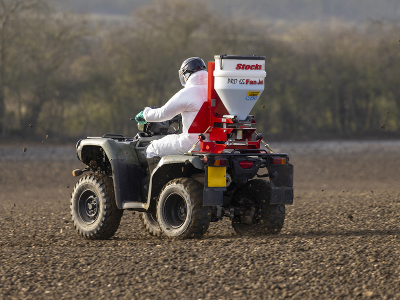 Fan Jet Pro on an ATV