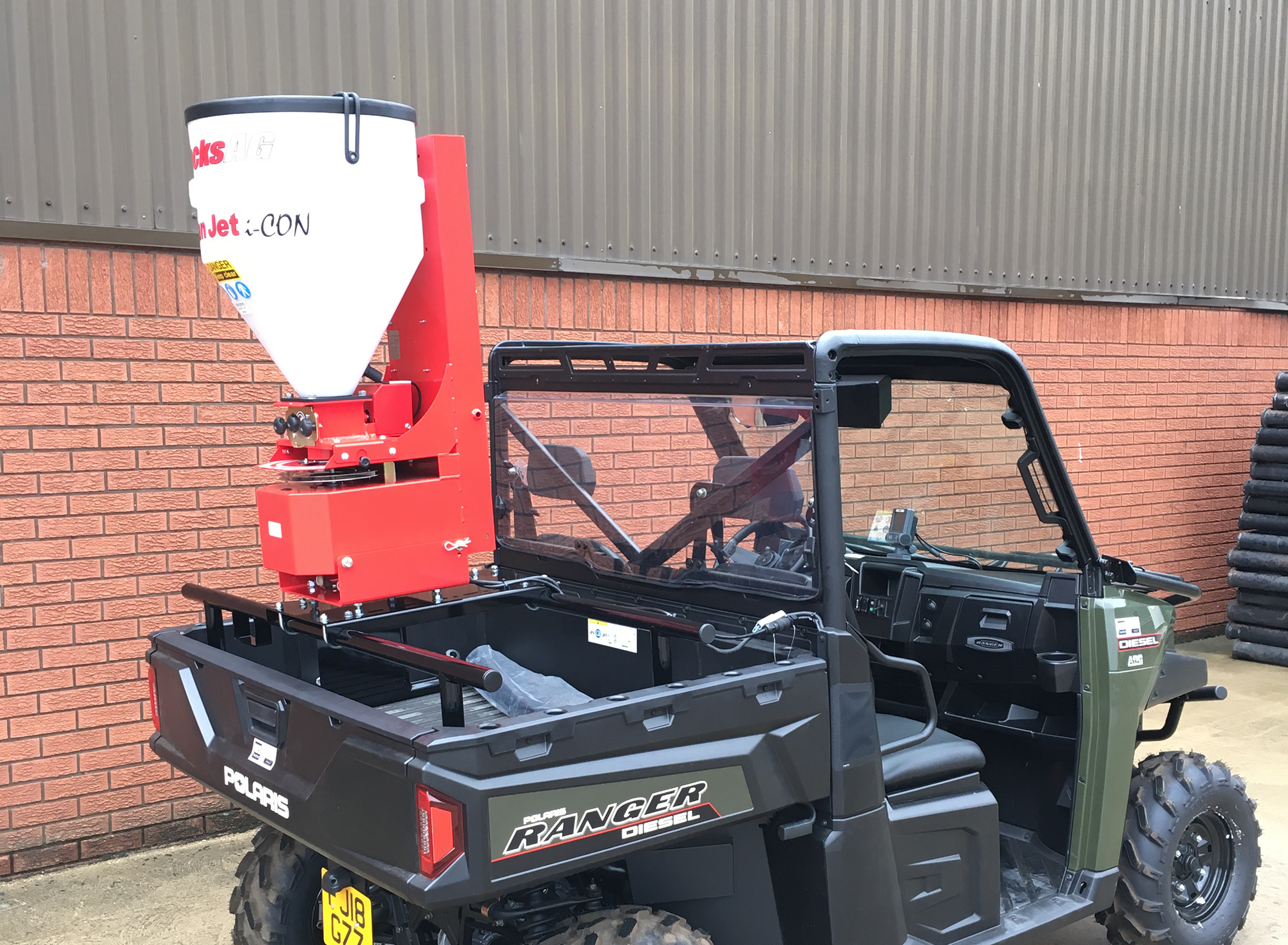 Fan jet on Polaris Ranger